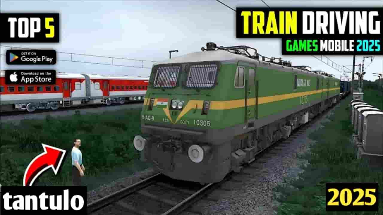 High Graphics Train Games For Android