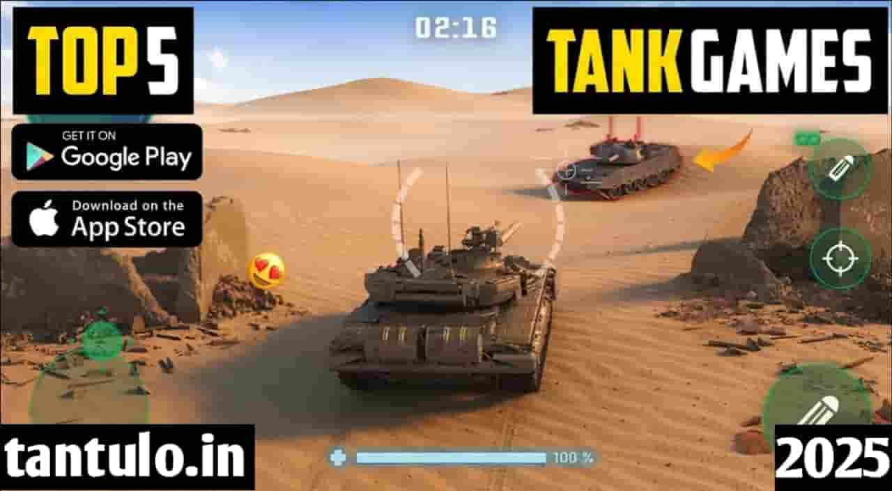 Top 5 Best Tank Games For Android