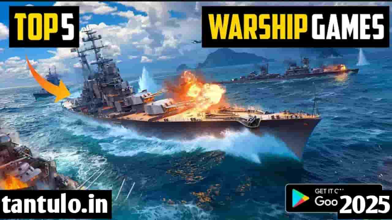 Top 5 Best Warship Games For Android