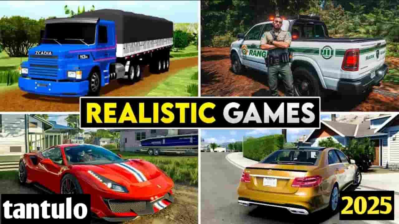 Top 5 Realistic Games For Android In 2025